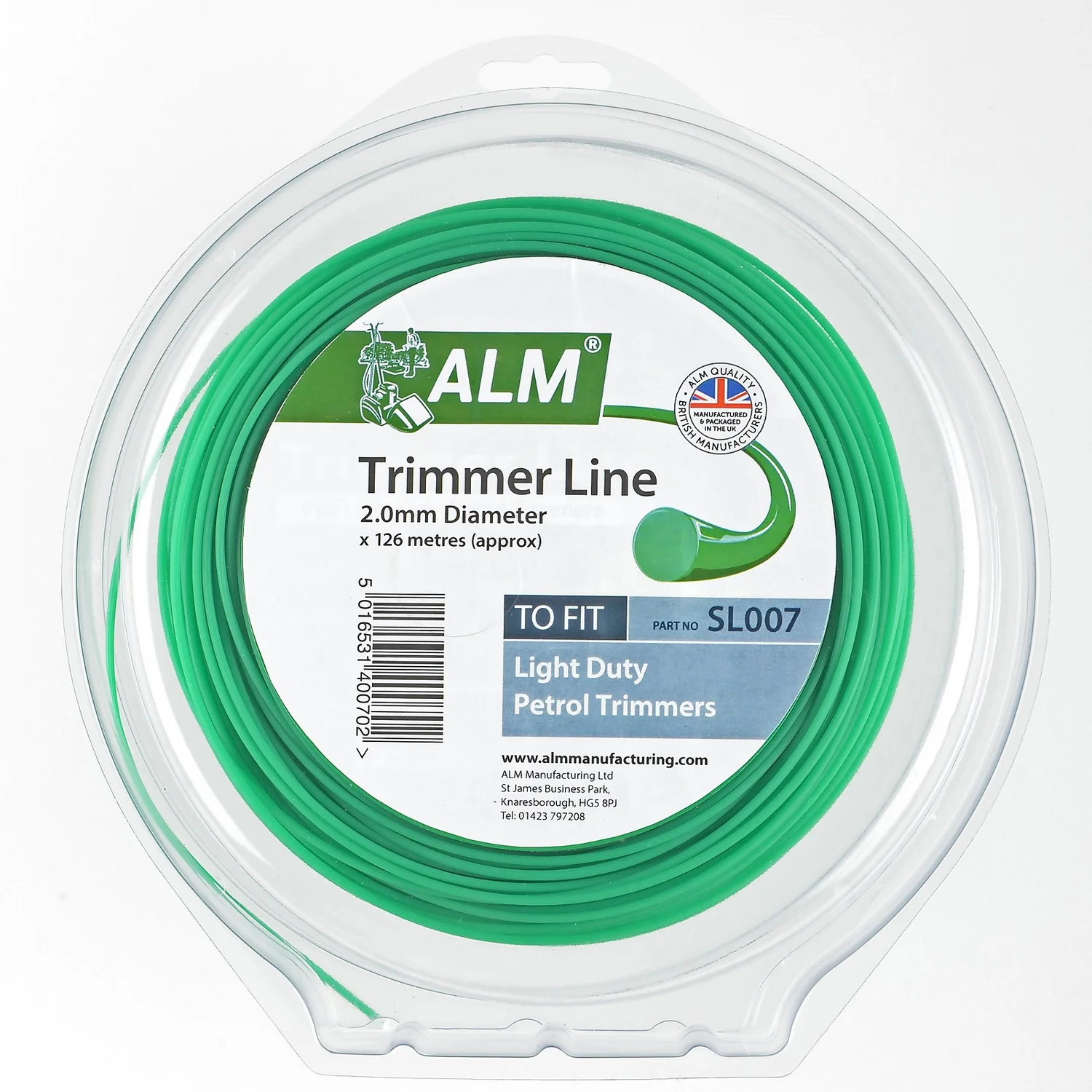 ALM Replacement Trimmer Line - 2.0mm X 126m 1 ALM Replacement Trimmer Line - 2.0mm X 126m