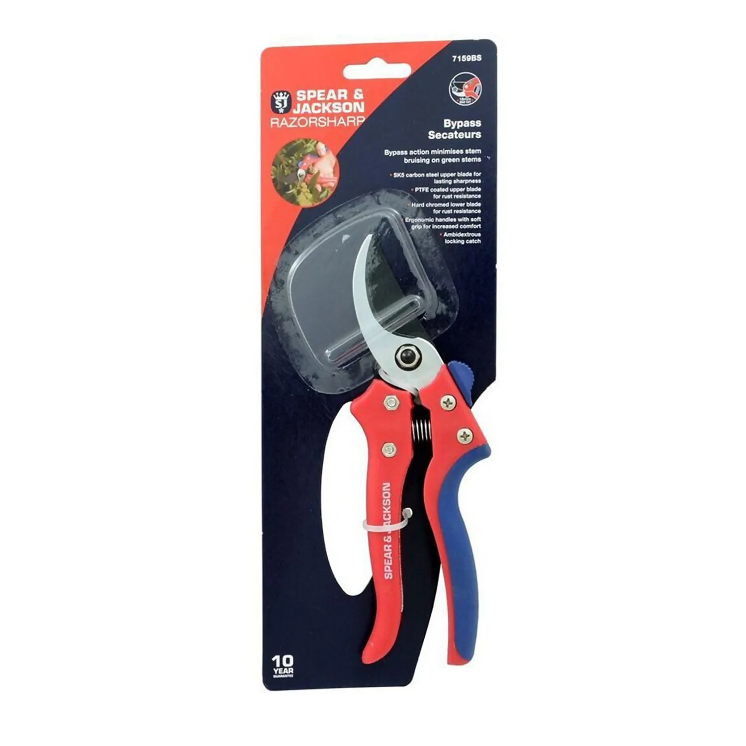Spear & Jackson Razorsharp Bypass Secateurs 3 Spear & Jackson Razorsharp Bypass Secateurs - Image 3