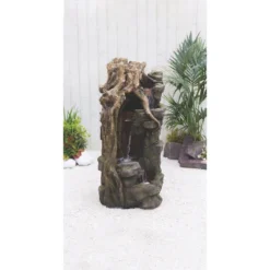 Stylish Fountains Forest Falls Including LEDS -Gardening Tool Store 12812573 1854833193159125