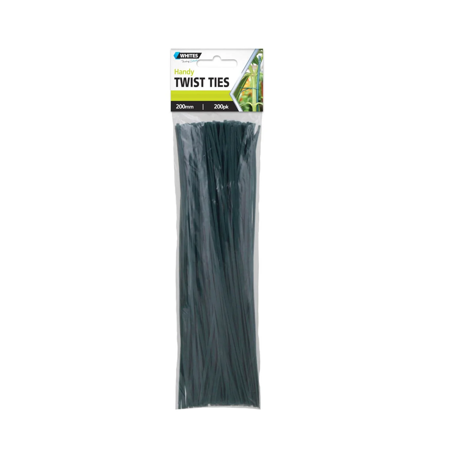 200mm Whites Handy Twist Ties - Pack Of 200 1 200mm Whites Handy Twist Ties - Pack Of 200