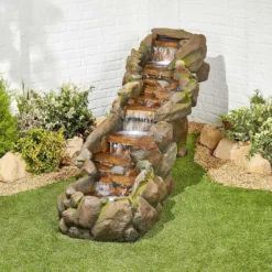 Stylish Fountains Bustling Waters Including LED Lights -Gardening Tool Store 12814089 4434957312326480