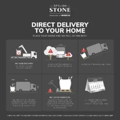 Stylish Stone Red Chippings - Bulk Bag 750 Kg -Gardening Tool Store 12816990 7344931960517144