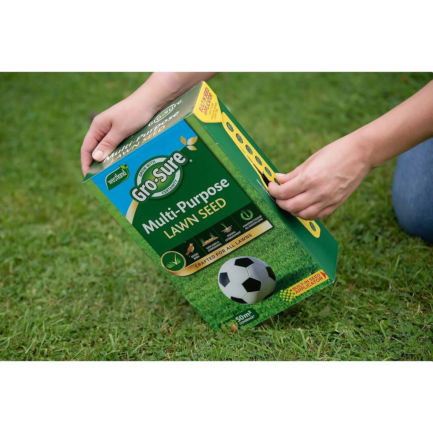 Gro-Sure Multi Purpose Lawn Seed -50m² 2 Gro-Sure Multi Purpose Lawn Seed -50m² - Image 2