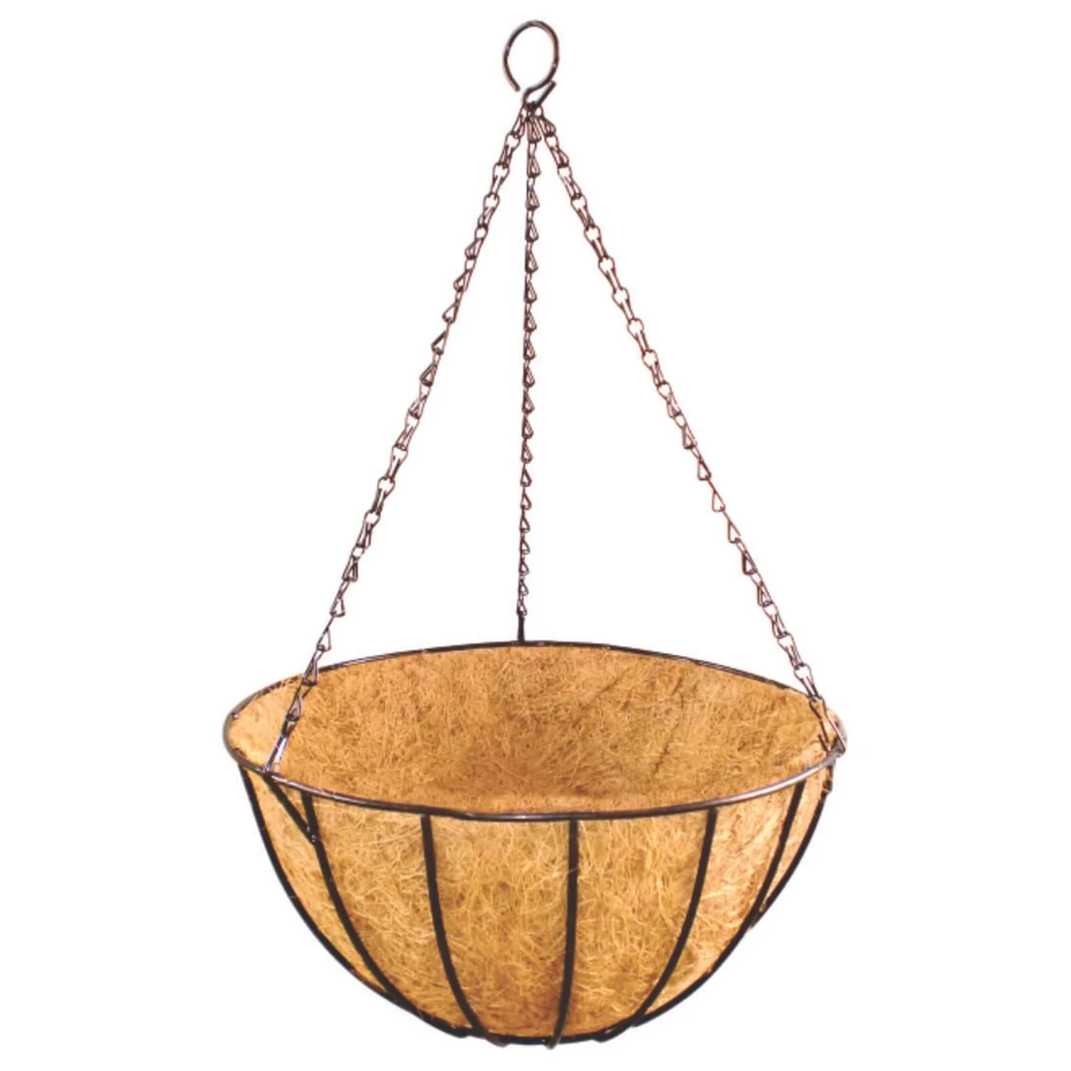 Hanging Basket With Coco Liner 40cm 1 Hanging Basket With Coco Liner 40cm