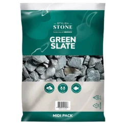 Stylish Stone Green Slate 20mm - Midi Pack - 9kg 5 Stylish Stone Green Slate 20mm - Midi Pack - 9kg -Gardening Tool Store 12826525 1254902951258087