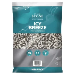 Stylish Stone Icy Breeze - Midi Pack - 9kg -Gardening Tool Store 12826532 4264902951240081