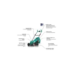 Bosch 1400W Rotak 37-14 Electric Lawn Mower - 37cm 7 Bosch 1400W Rotak 37-14 Electric Lawn Mower - 37cm -Gardening Tool Store 12883599 1924843325901372