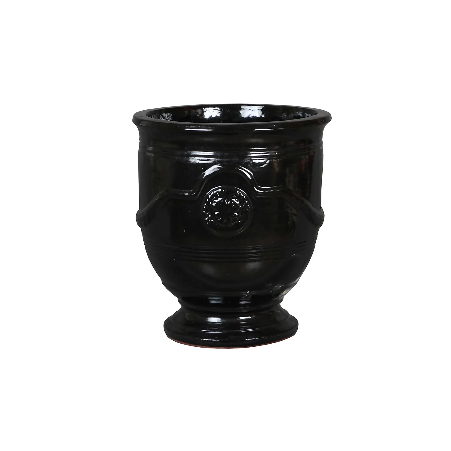 Regent Glazed Urn Planter - 28cm 1 Regent Glazed Urn Planter - 28cm