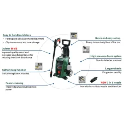 Bosch UniversalAquatak 135 High-Pressure Washer -Gardening Tool Store 12885390 1304960722621600