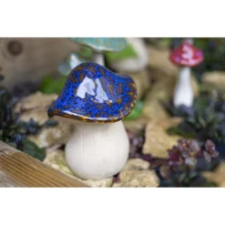 Ceramic Mushroom Garden Ornament - Medium -Gardening Tool Store 12890925 1364843660839528