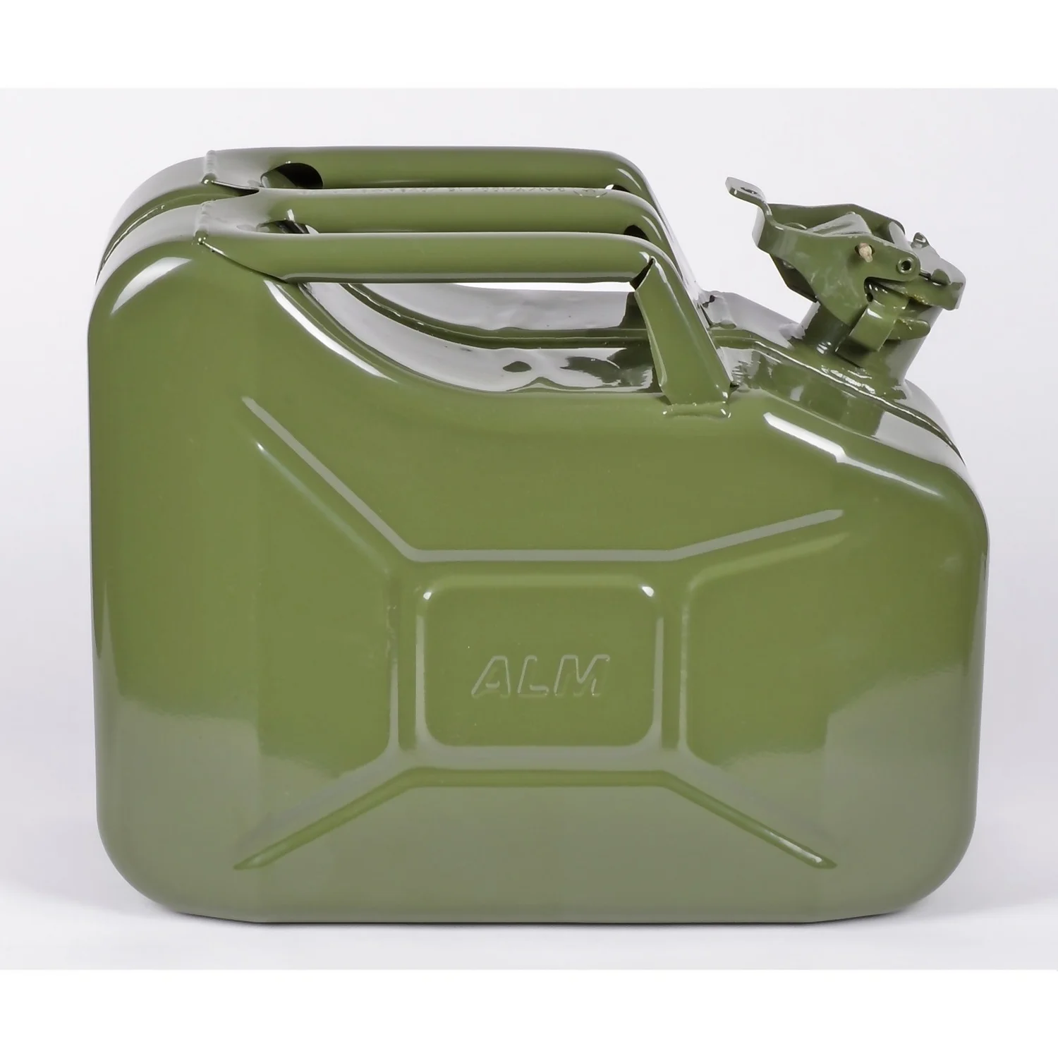 ALM Steel Fuel Can - Green 10L 1 ALM Steel Fuel Can - Green 10L