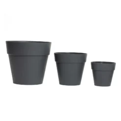 Soho Contemporary Grey Planter - 14cm -Gardening Tool Store 13297714 3874932211157832