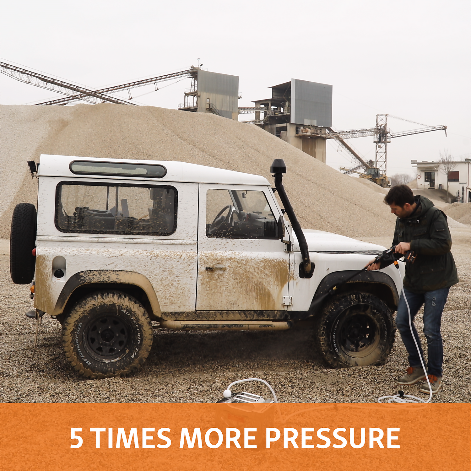 Worx Hydroshot Cordless Pressure Washer 7 Worx Hydroshot Cordless Pressure Washer - Image 7