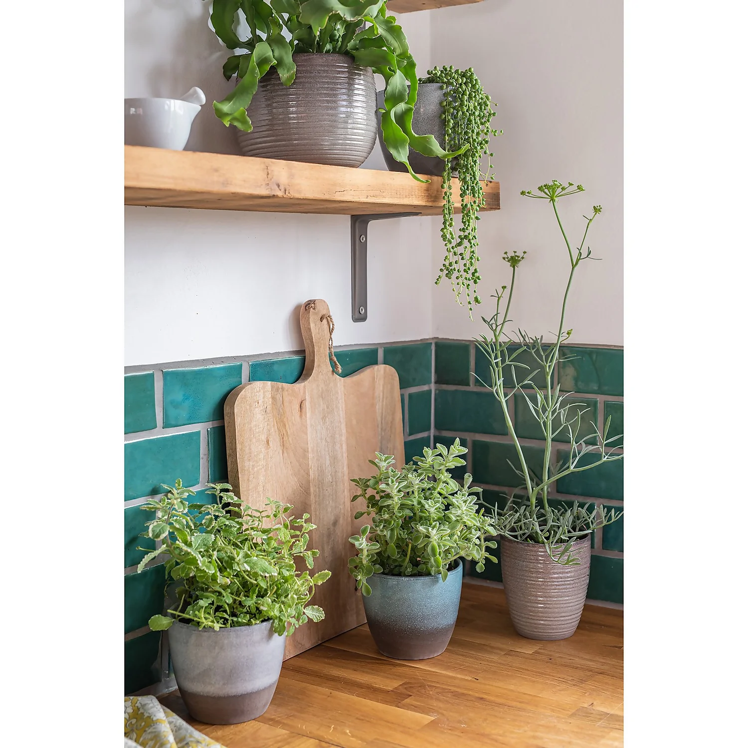 Hampton Moon Plant Pot - 16cm 2 Hampton Moon Plant Pot - 16cm - Image 2