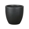 Sierra Black Egg Planter - 46cm