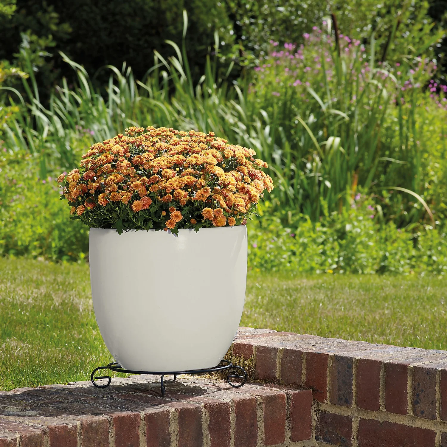 Glazed Cream Heritage Egg Pot - 21cm 2 Glazed Cream Heritage Egg Pot - 21cm - Image 2