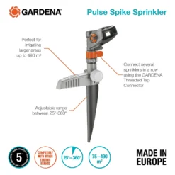 GARDENA Pulse Spike Water Sprinkler 9 GARDENA Pulse Spike Water Sprinkler -Gardening Tool Store 13489629 1144924640534250