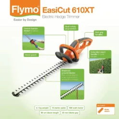 Flymo EasiCut 610XT Hedge Trimmer 8 Flymo EasiCut 610XT Hedge Trimmer -Gardening Tool Store 13524810 5224936857421032