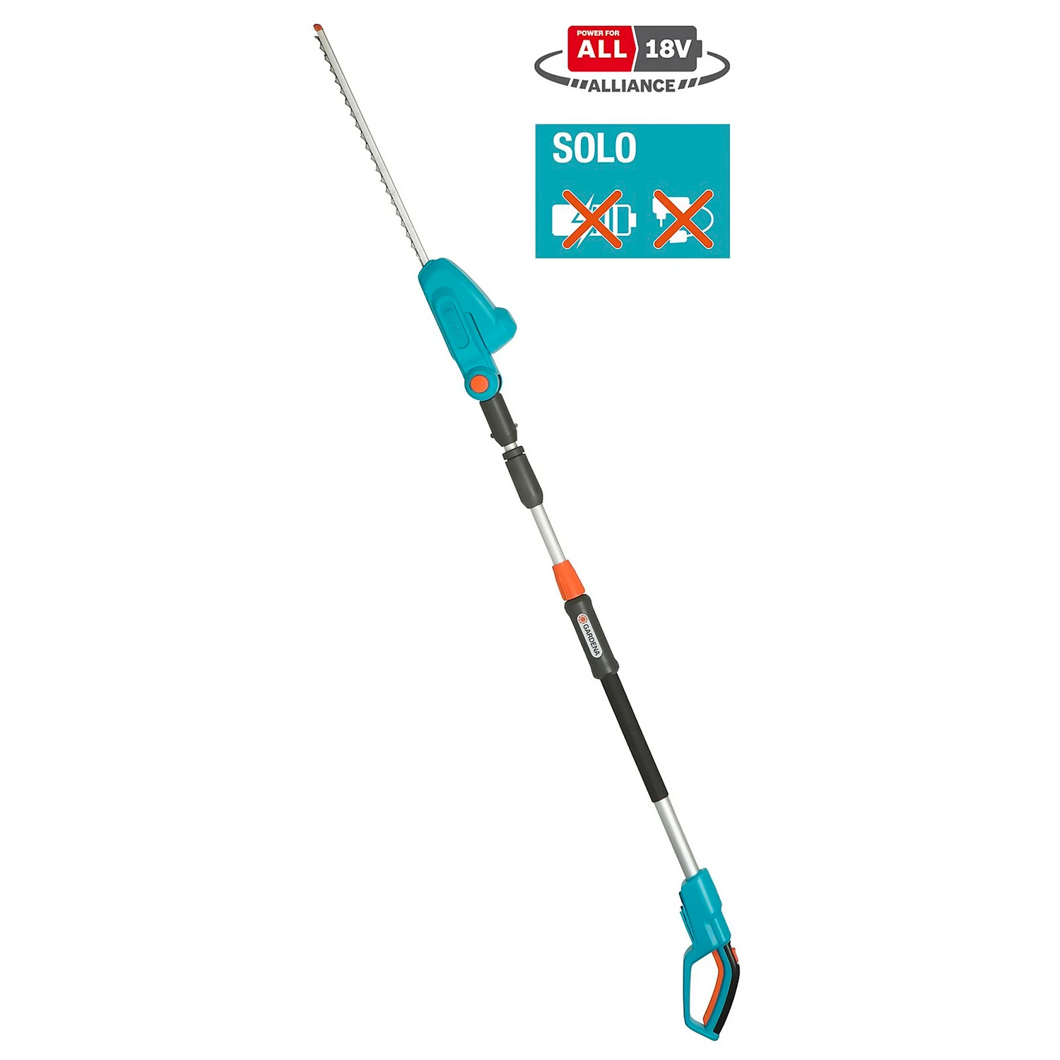 GARDENA Telescopic Cordless 18V Hedge Trimmer 8 GARDENA Telescopic Cordless 18V Hedge Trimmer - Image 8