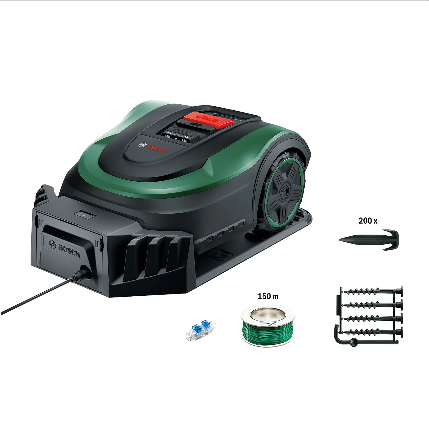 Bosch 18V Indego S Plus 500 Robotic Lawn Mower - 19cm 3 Bosch 18V Indego S Plus 500 Robotic Lawn Mower - 19cm - Image 3