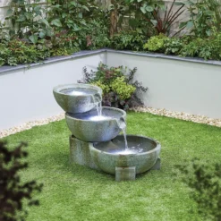 Stylish Fountain Oasis Water Feature With LEDs -Gardening Tool Store 13846043 1974962028214646