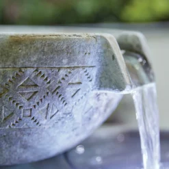 Stylish Fountain Oasis Water Feature With LEDs -Gardening Tool Store 13846043 2114962028108350