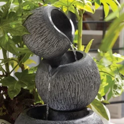 Stylish Fountain Illusion Falls Water Feature With LEDs -Gardening Tool Store 13846045 2004962027646098