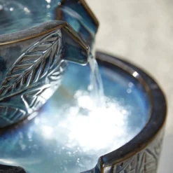 Stylish Fountain Fossil Leaf Water Feature With LEDs 7 Stylish Fountain Fossil Leaf Water Feature With LEDs -Gardening Tool Store 13846049 9274962028283796