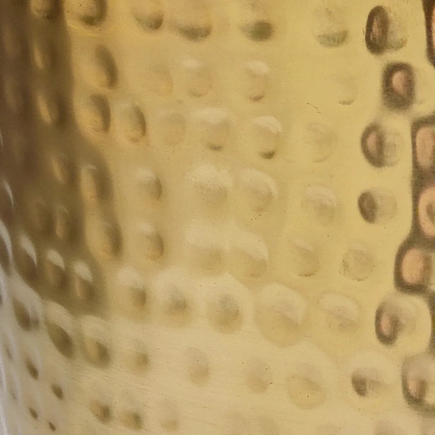 Hammered Brass Indoor Plant Pot - 20cm 4 Hammered Brass Indoor Plant Pot - 20cm - Image 4