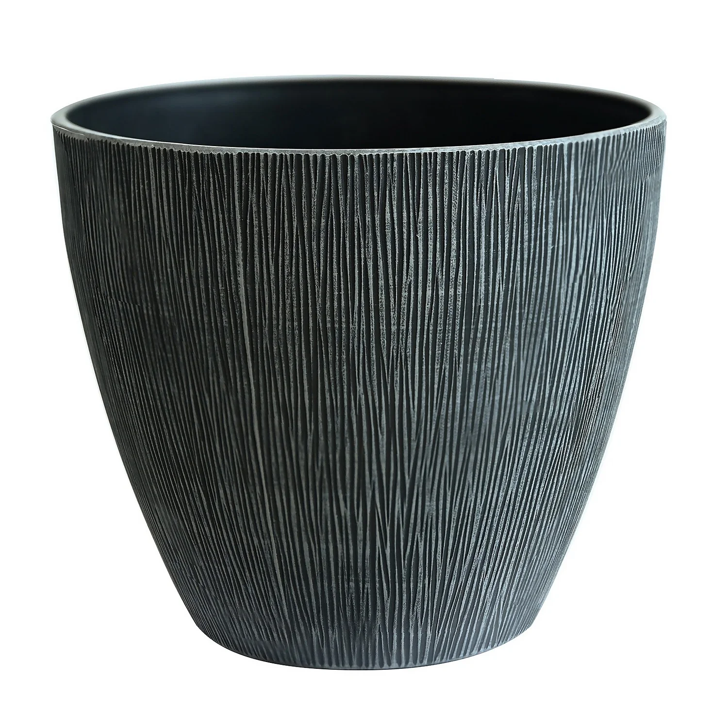 Grey Bark Planter - 23cm 1 Grey Bark Planter - 23cm