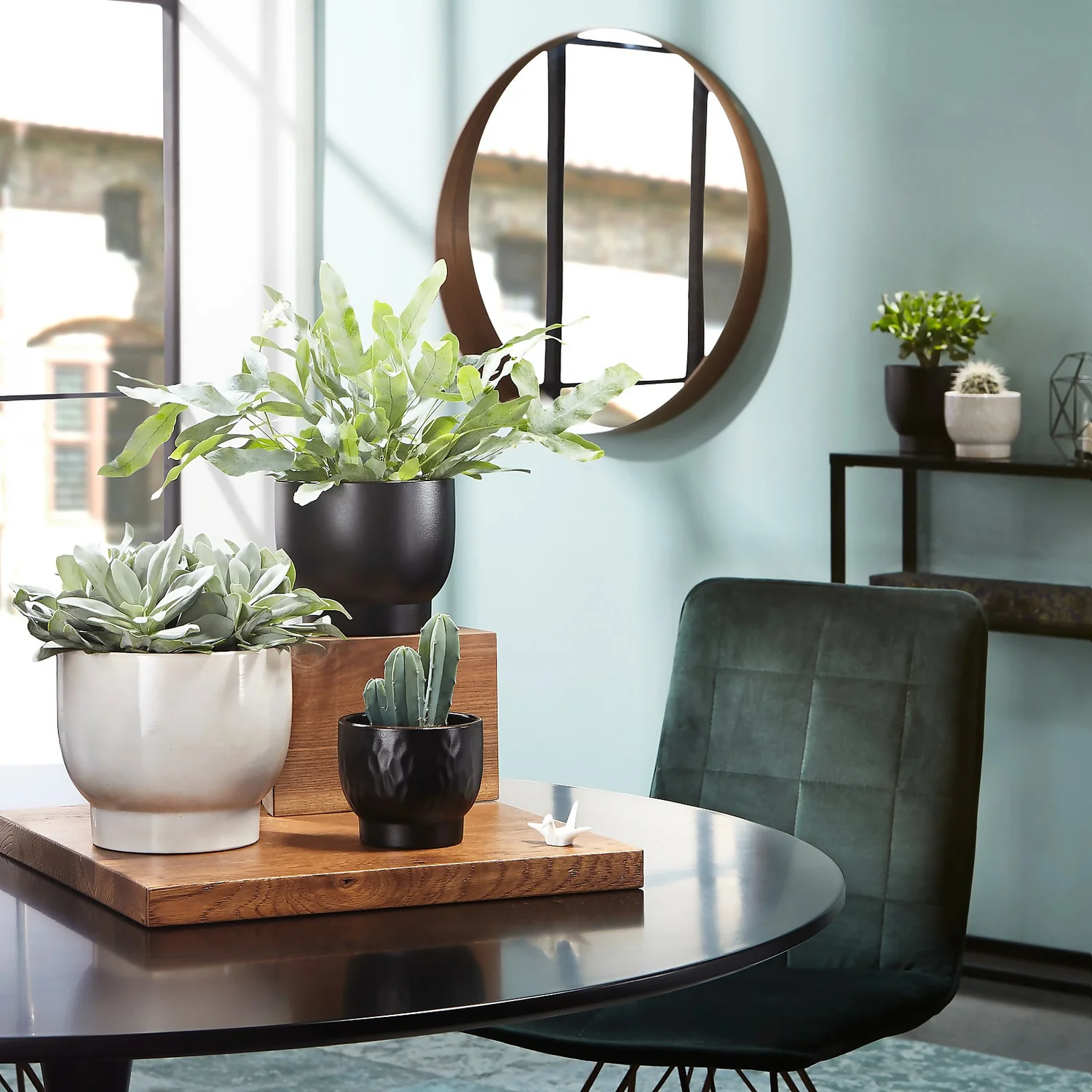 Scheurich Opale Smooth White Indoor Pot - 11cm 2 Scheurich Opale Smooth White Indoor Pot - 11cm - Image 2