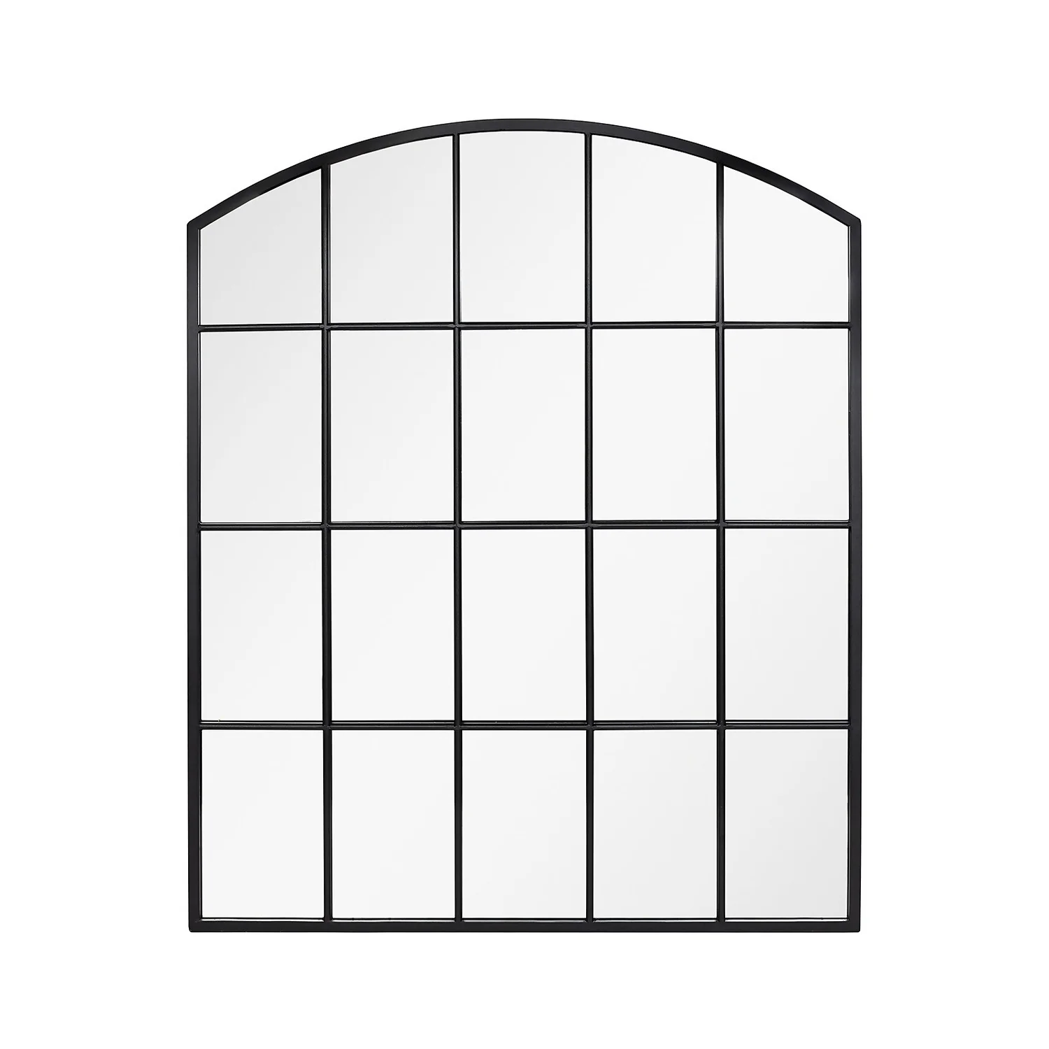 Black Industrial Arch Garden Mirror 1 Black Industrial Arch Garden Mirror