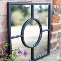 Black Square Garden Mirror 10 Black Square Garden Mirror -Gardening Tool Store 13965928 1155001706801590