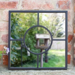 Black Square Garden Mirror 9 Black Square Garden Mirror -Gardening Tool Store 13965928 1915001706777428