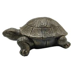 Bronze Look Tortoise Garden Ornament