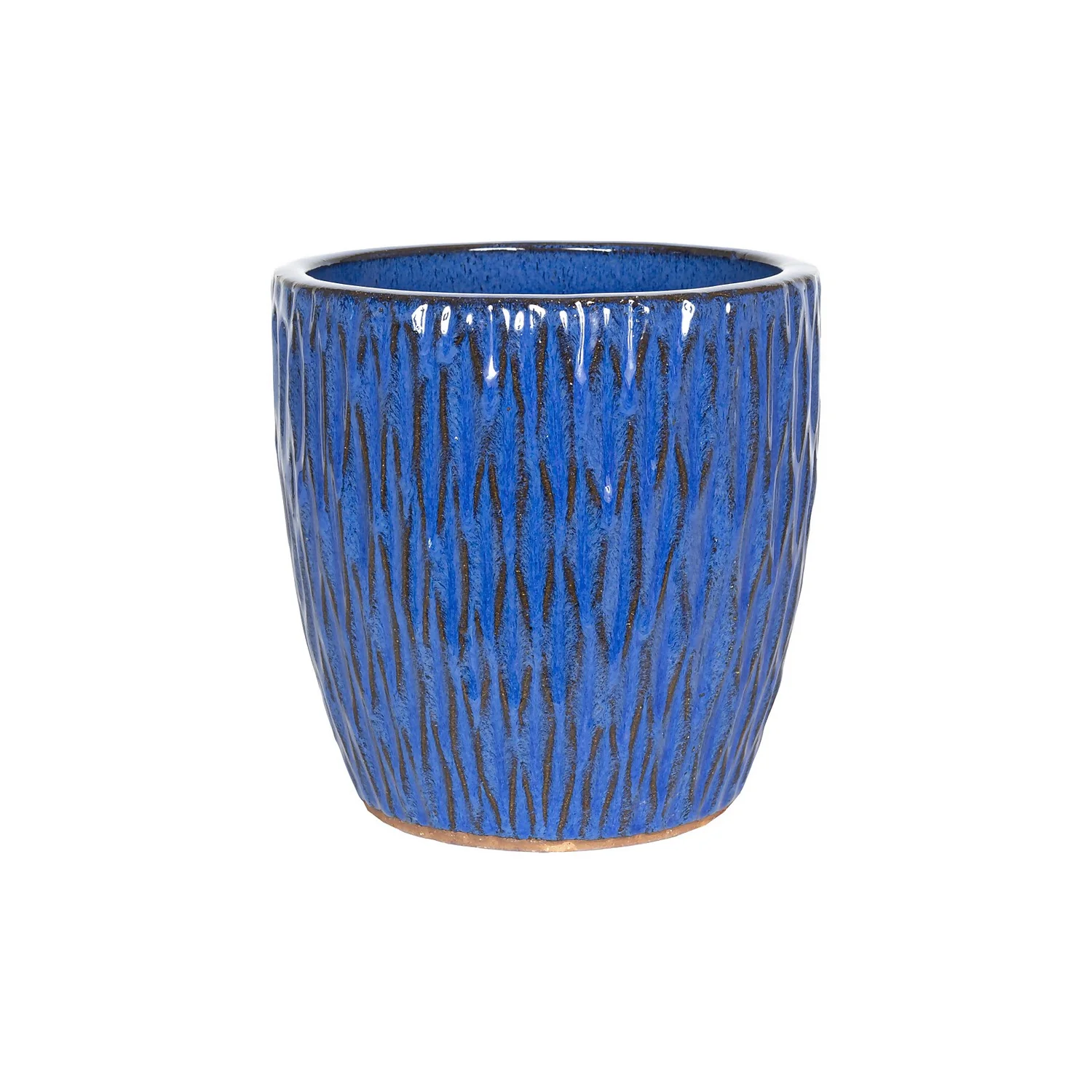 Chiswick Textured Pot Blue - 32cm 1 Chiswick Textured Pot Blue - 32cm