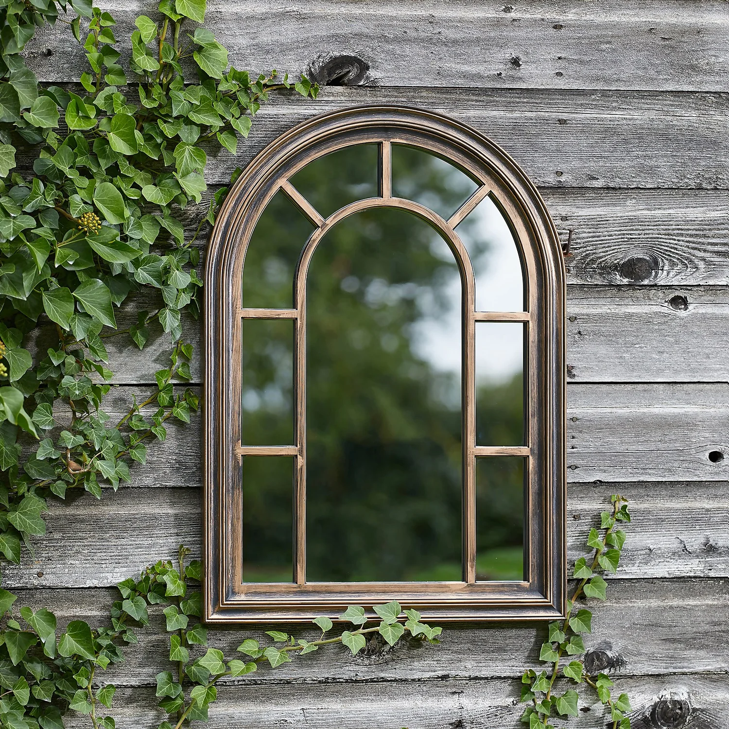 Arcadia Home And Garden Mirror - Coppergris 2 Arcadia Home And Garden Mirror - Coppergris - Image 2