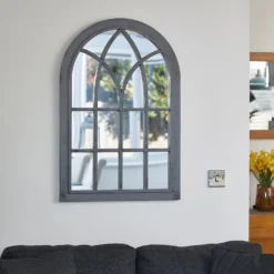 Eden Home And Garden Mirror - Grey -Gardening Tool Store 13975353 1025011241056281