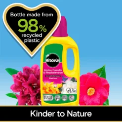 Miracle-Gro Azalea, Camellia & Rhododendron Concentrated Liquid Plant Food 800ml -Gardening Tool Store 14014511 1175034803038212