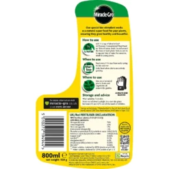 Miracle-Gro All Purpose Concentrated Liquid Plant Food 800ml 7 Miracle-Gro All Purpose Concentrated Liquid Plant Food 800ml -Gardening Tool Store 14014512 8405034803274408