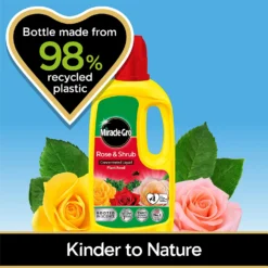 Miracle-Gro Rose & Shrub Concentrated Liquid Plant Food 800ml -Gardening Tool Store 14014514 1135034803234643