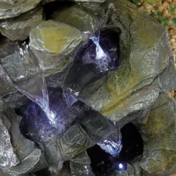 Stylish Fountain Como Springs Water Feature With LEDs -Gardening Tool Store 14519356 1055047822702482