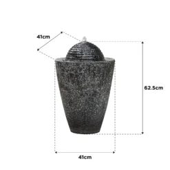 Stylish Fountain Dappled Column Water Feature -Gardening Tool Store 14519357 6755047822651407